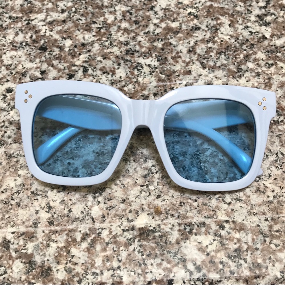 Cute baby blue sunglasses